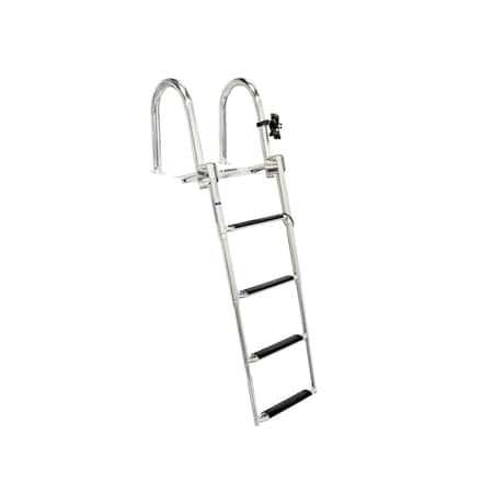 Whitecap Stainless Steel Telescoping Pontoon Ladder - 4 Step S-1747C
